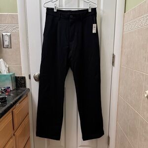 Elegant GAP Black Men's Wide Leg Dress Pants